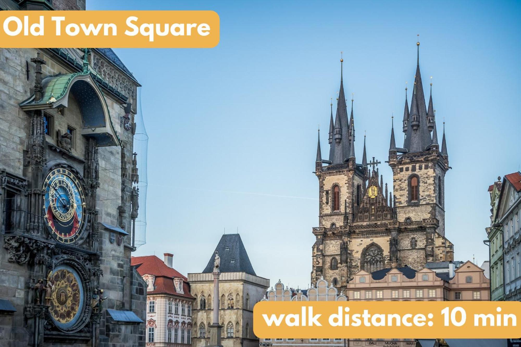 Modern Urban Room In The City Center Of Praga Esterno foto